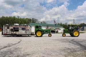 May 19: 44 Miles and Another Traveling Tractor